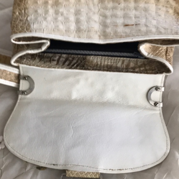 Vintage reptile purse. Unique - Picture 8 of 9